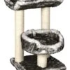 Trixie Poste Rascador Isaba 1 Trixie Poste Rascador Isaba -Animalear Ventas poste rascador isaba 62 cm negro blanco 1
