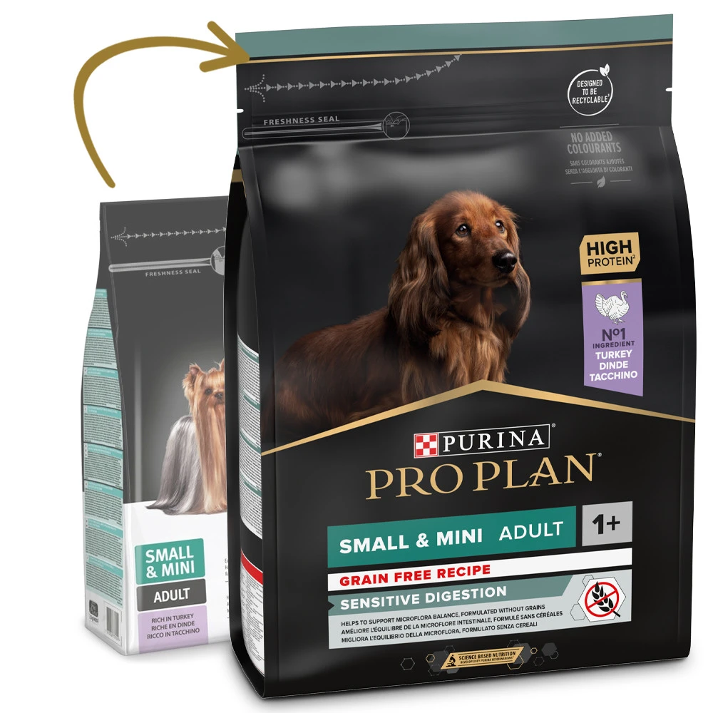 PRO PLAN Optidigest Grain Free Con Pavo Adulto Pequeños Y Mini 3 PRO PLAN Optidigest Grain Free Con Pavo Adulto Pequeños Y Mini