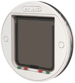 PET MATE Puerta Acceso Redonda De Cristal