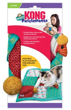 KONG Puzzle De Bolsillos Para Gatos -Animalear Ventas puzzle de bolsillos para gatos 1