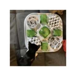 Catit Play Treat Puzzle -Animalear Ventas puzzle with black kitten 64a9fdd28c731