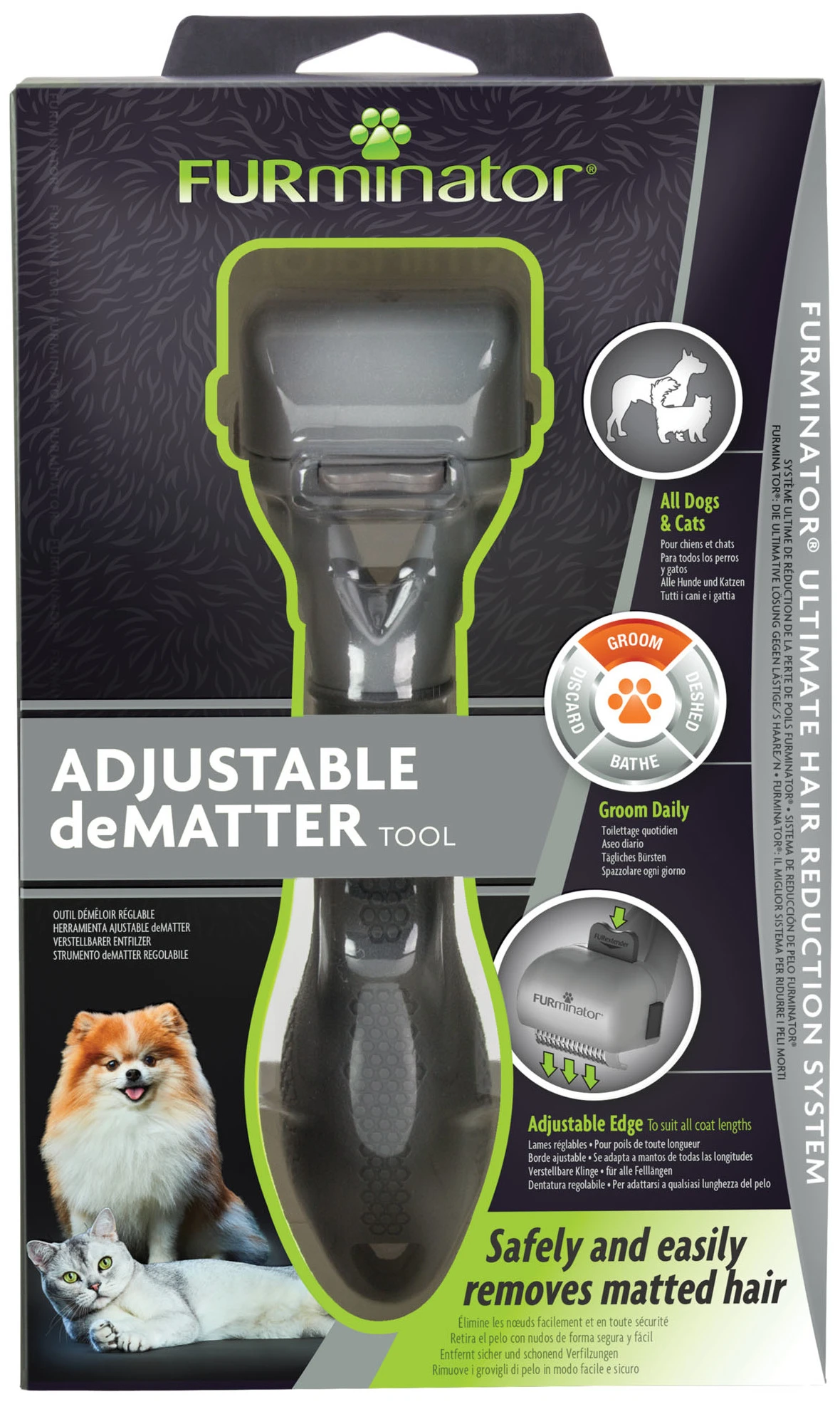 FURMINATOR Cortanudos Ajustable Para Perros Y Gatos 8 FURMINATOR Cortanudos Ajustable Para Perros Y Gatos - Imagen 6