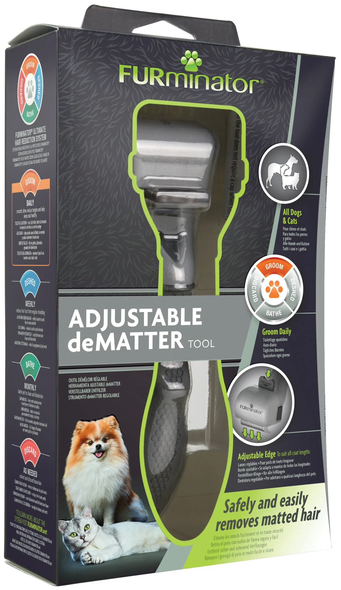 FURMINATOR Cortanudos Ajustable Para Perros Y Gatos 9 FURMINATOR Cortanudos Ajustable Para Perros Y Gatos - Imagen 7
