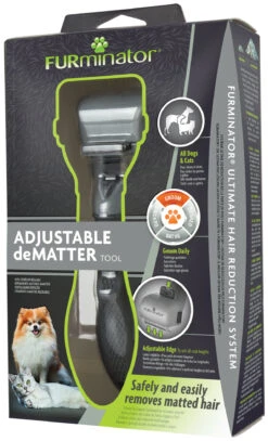 FURMINATOR Cortanudos Ajustable Para Perros Y Gatos 18 FURMINATOR Cortanudos Ajustable Para Perros Y Gatos -Animalear Ventas rastrillo ajustable para perros gatos 8