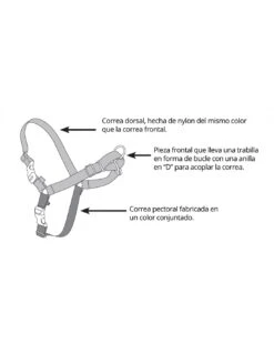 Nayeco Easy Walk Ronzal Anti-tirones Para Perros (Negro) -Animalear Ventas ronzal easy walk 2 620242e818af2