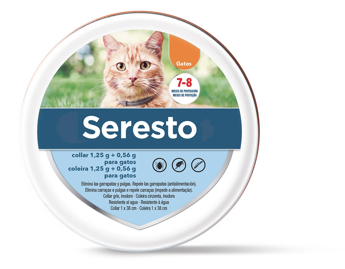 Collar Antiparasitario Para Gatos 4 Collar Antiparasitario Para Gatos - Imagen 2