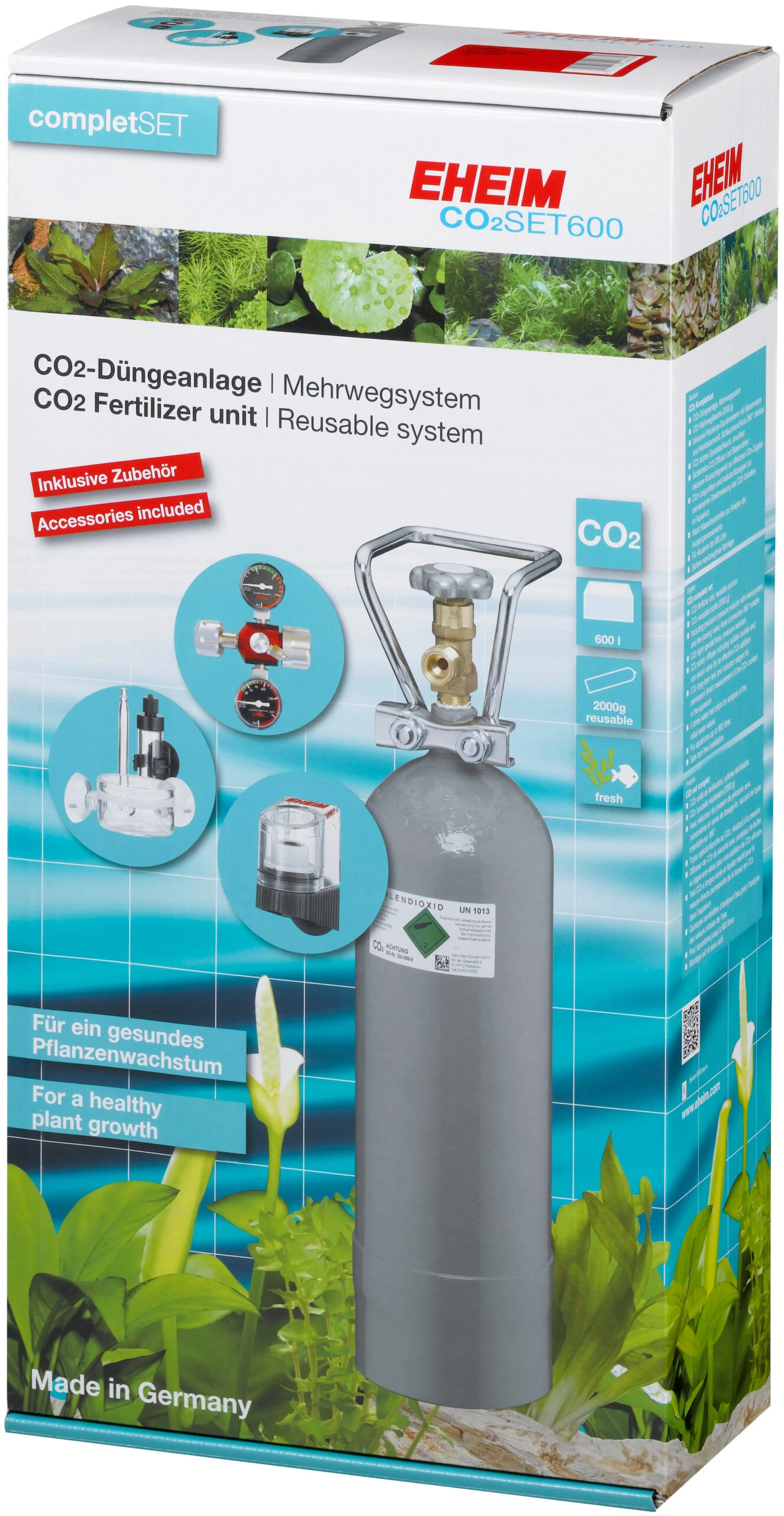 EHEIM Set Completo De CO2 CO2Set600 5 EHEIM Set Completo De CO2 CO2Set600 - Imagen 3