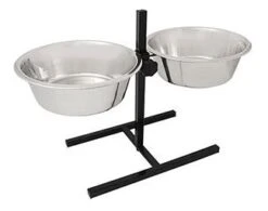 Nayeco Soporte Con 2 Comederos Altura Ajustable -Animalear Ventas soporte con 2 comederos altura ajustable mediano 1