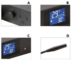 EXO TERRA Termostato Día/Noche Atenua/Impulso 600W -Animalear Ventas termostato dia noche atenua impulso 600w 3