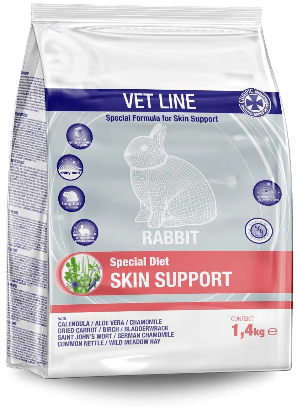 Vet Line Skin Support Conejos 2 Vet Line Skin Support Conejos
